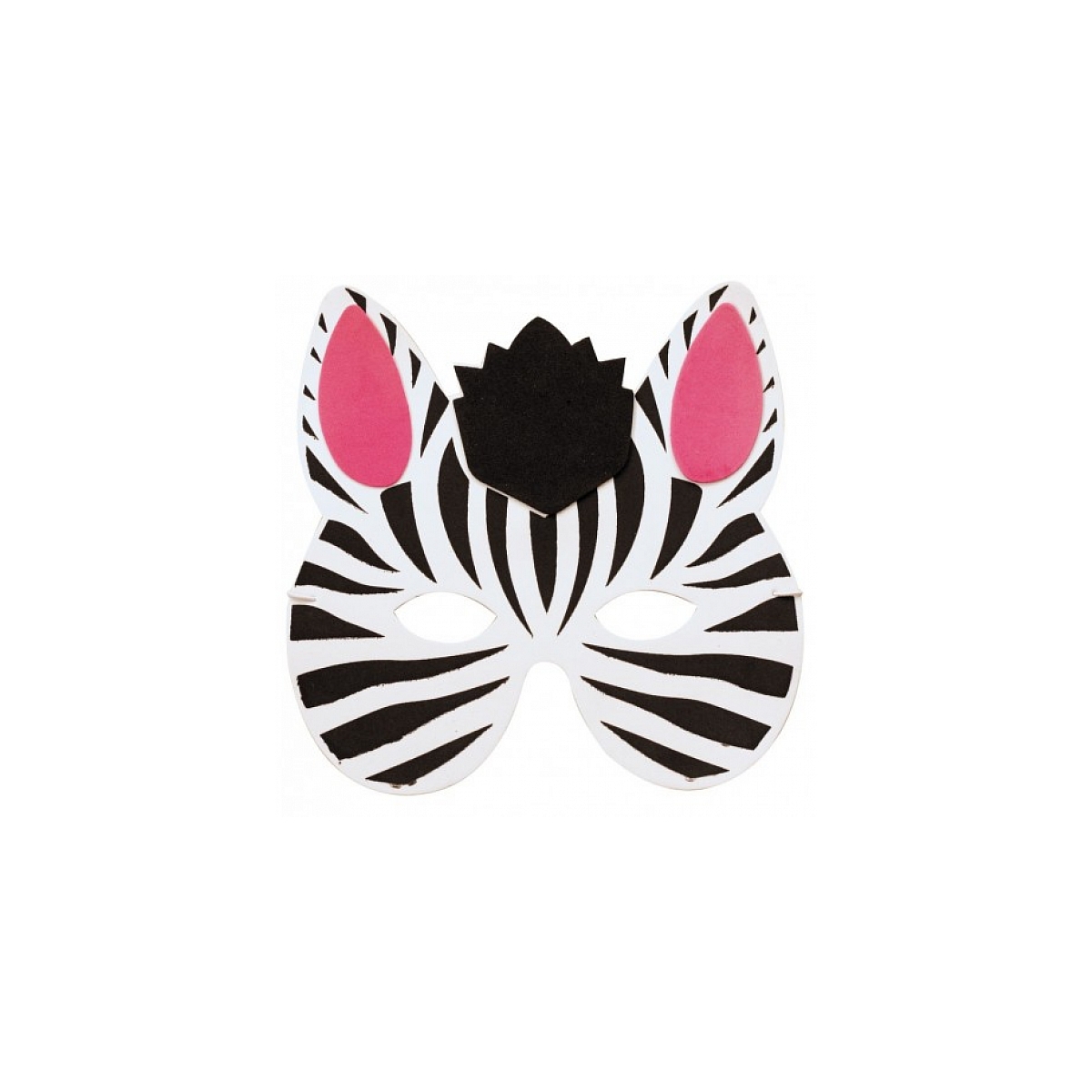 Masque Pour Enfant Zebre Eva couleur unique, PARTY PRO