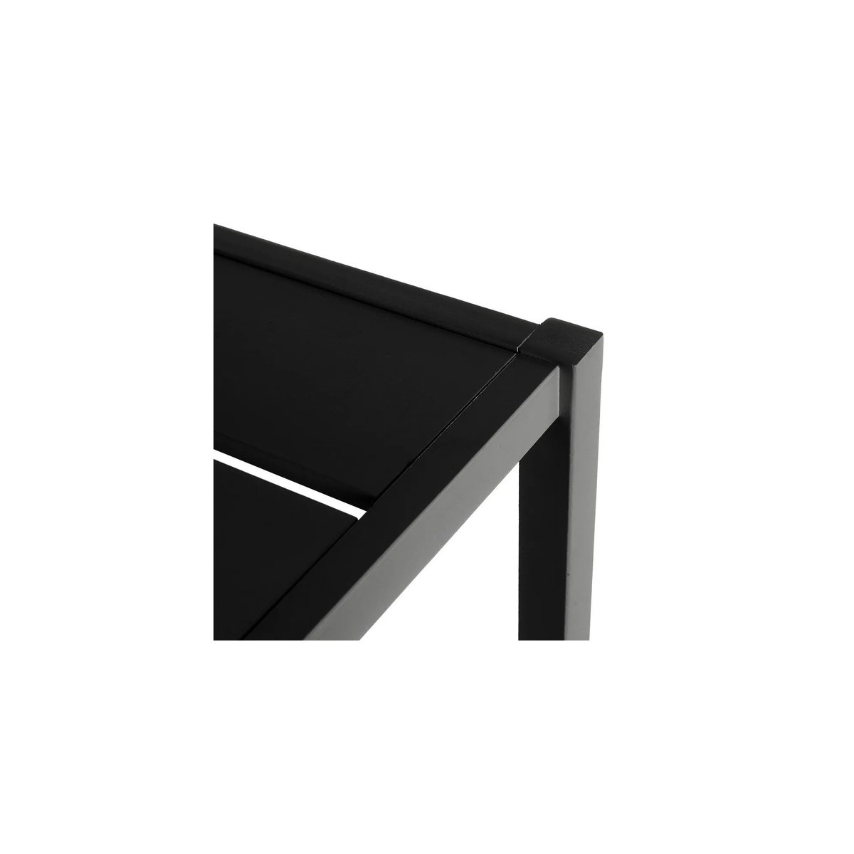Étagère bois noir 5 plateaux - 37x33x140cm noir, WADIGA