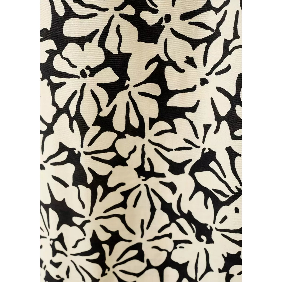 Combinaison à imprimé floral avec ceinture noir, MANGO