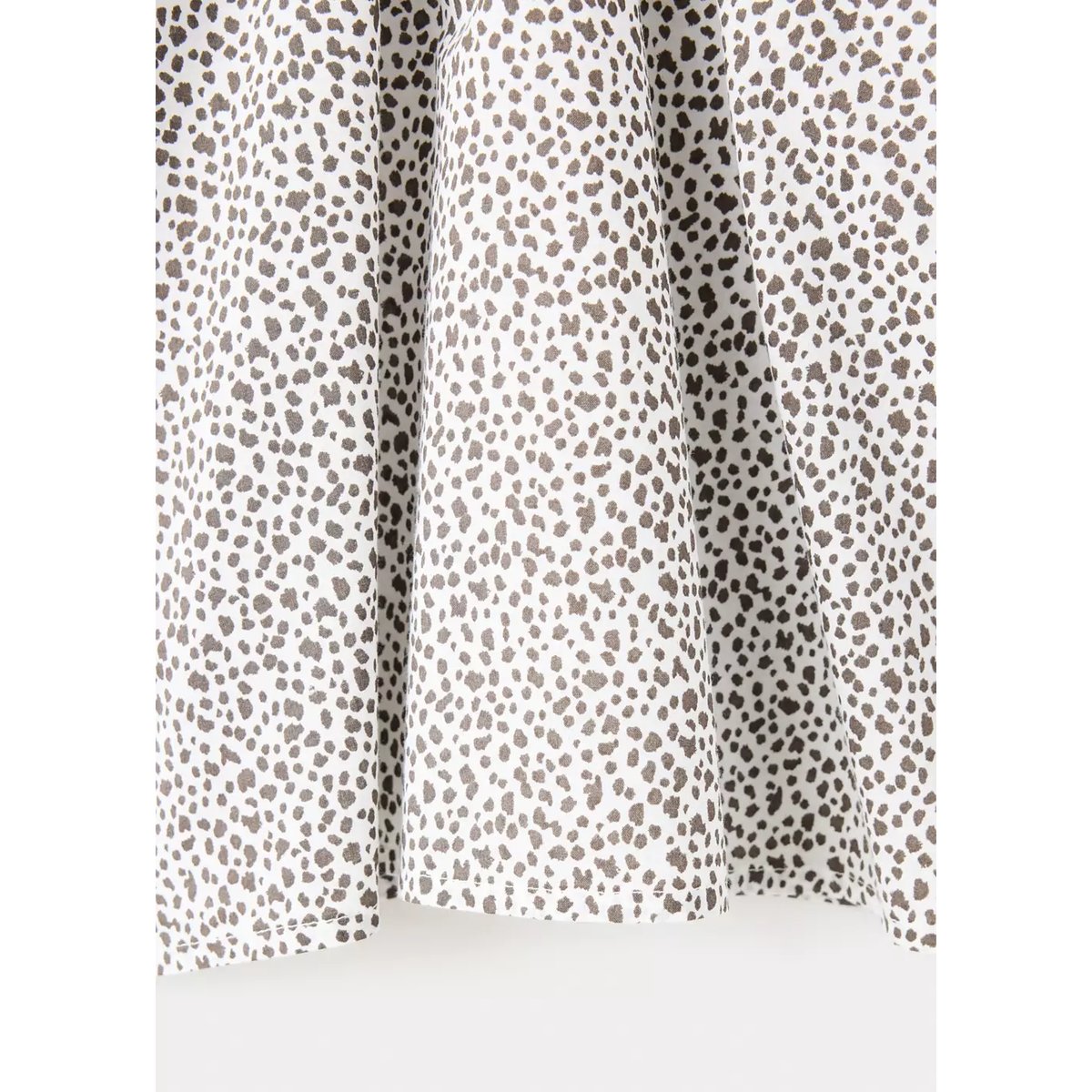 Chemisier coton imprimé animal marron, MANGO KIDS