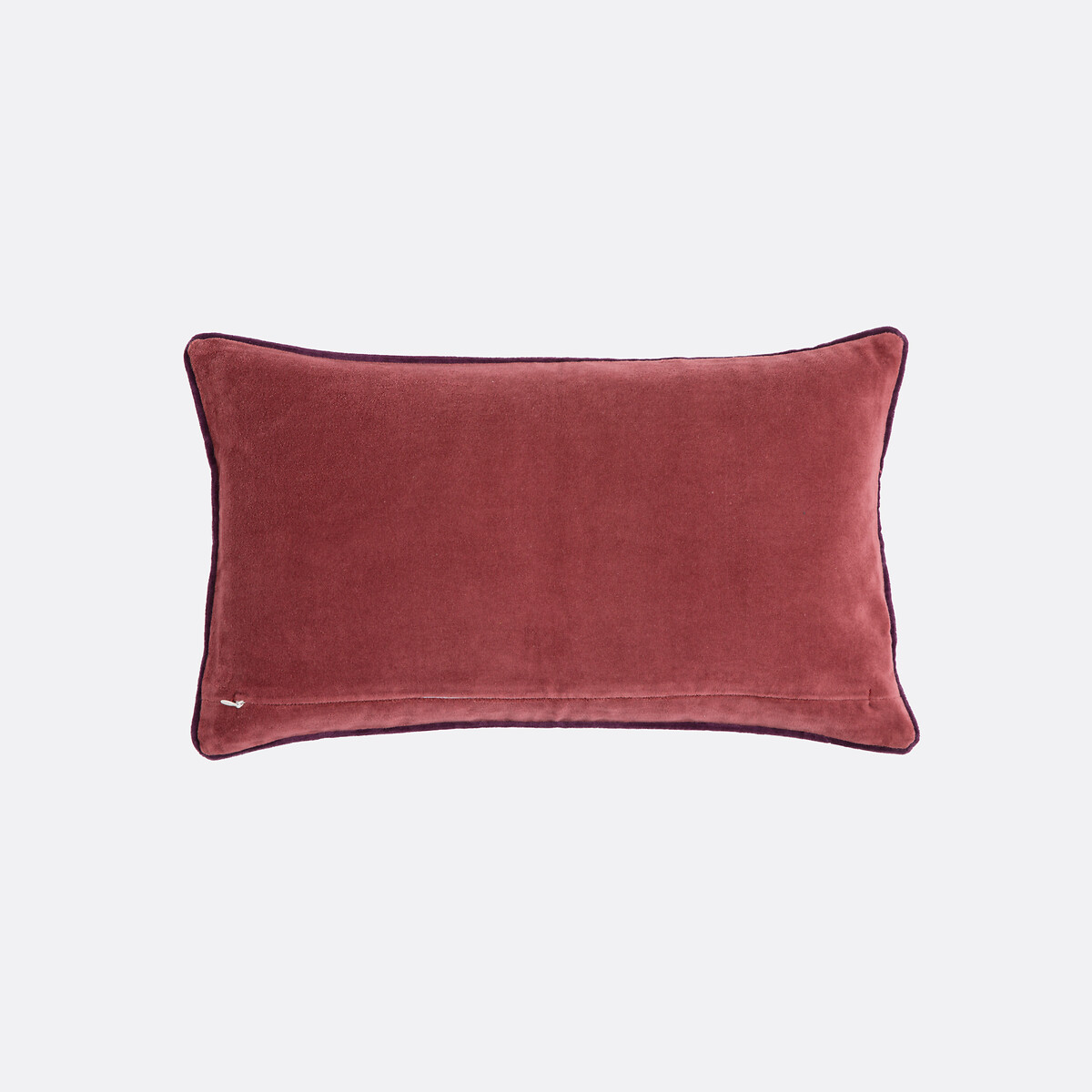 Velluto Rectangular Cushion Cover in Velour multi-coloured, LA REDOUTE INTERIEURS