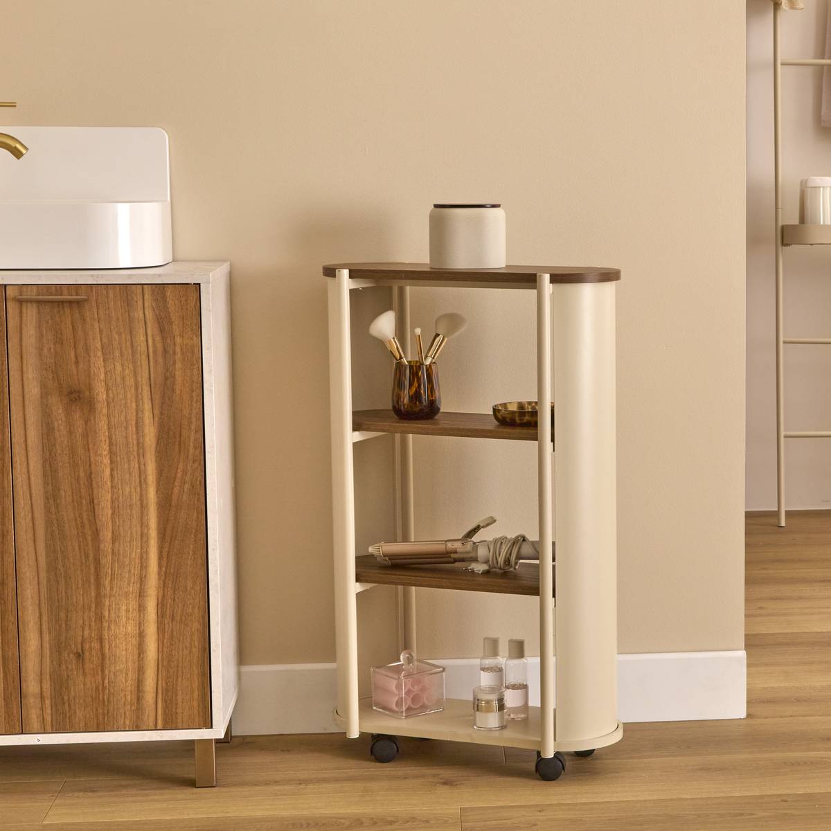 Desserte rectangulaire ARGILEO blanc, 5FIVE SIMPLY SMART