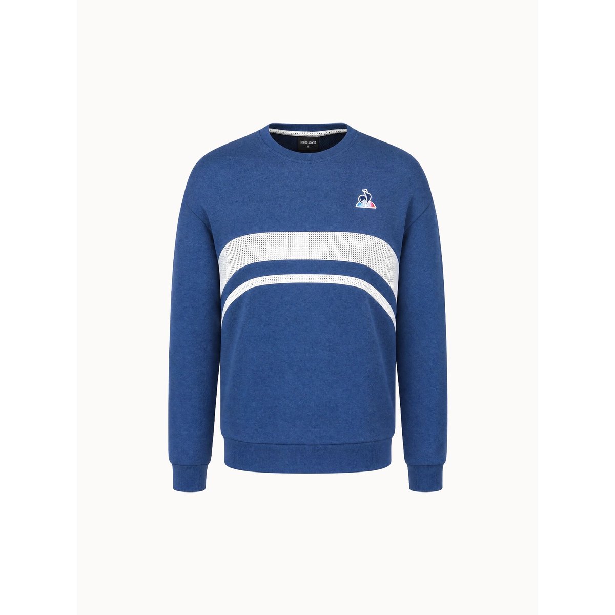 Sweat col rond Contemporain bleu, LE COQ SPORTIF