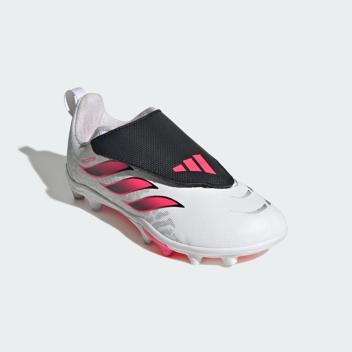 Chaussure De Football Fermeture Par Scratch Predator Club Terrain Souple / Multi Surfaces Enfants cloud white / solar turbo / core black, adidas Performance