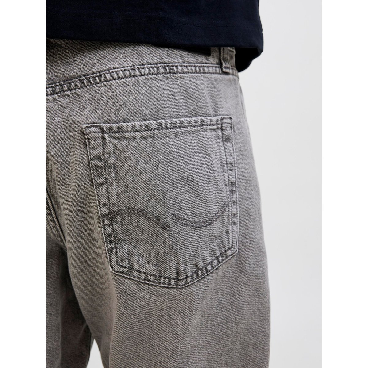 Short En Denim grey denim, JACK & JONES
