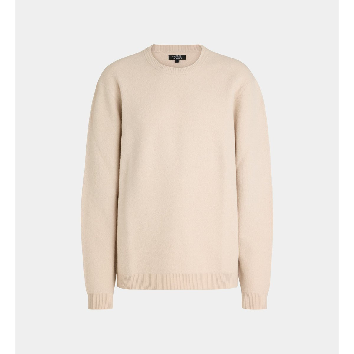 Pull nerry en laine bouillie écru, GALERIES LAFAYETTE