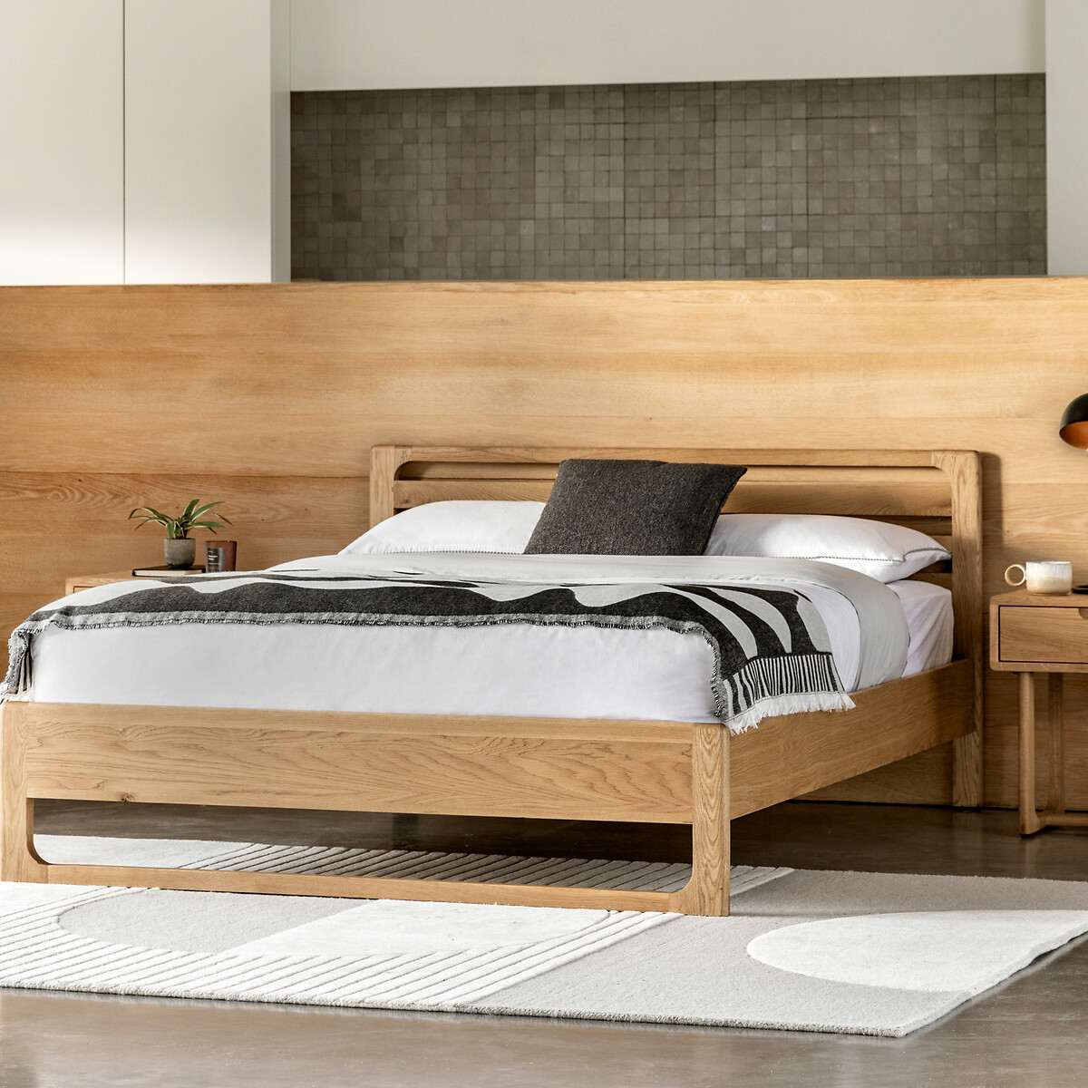 Fallon Solid Oak Bed oak, ÉDITÉ