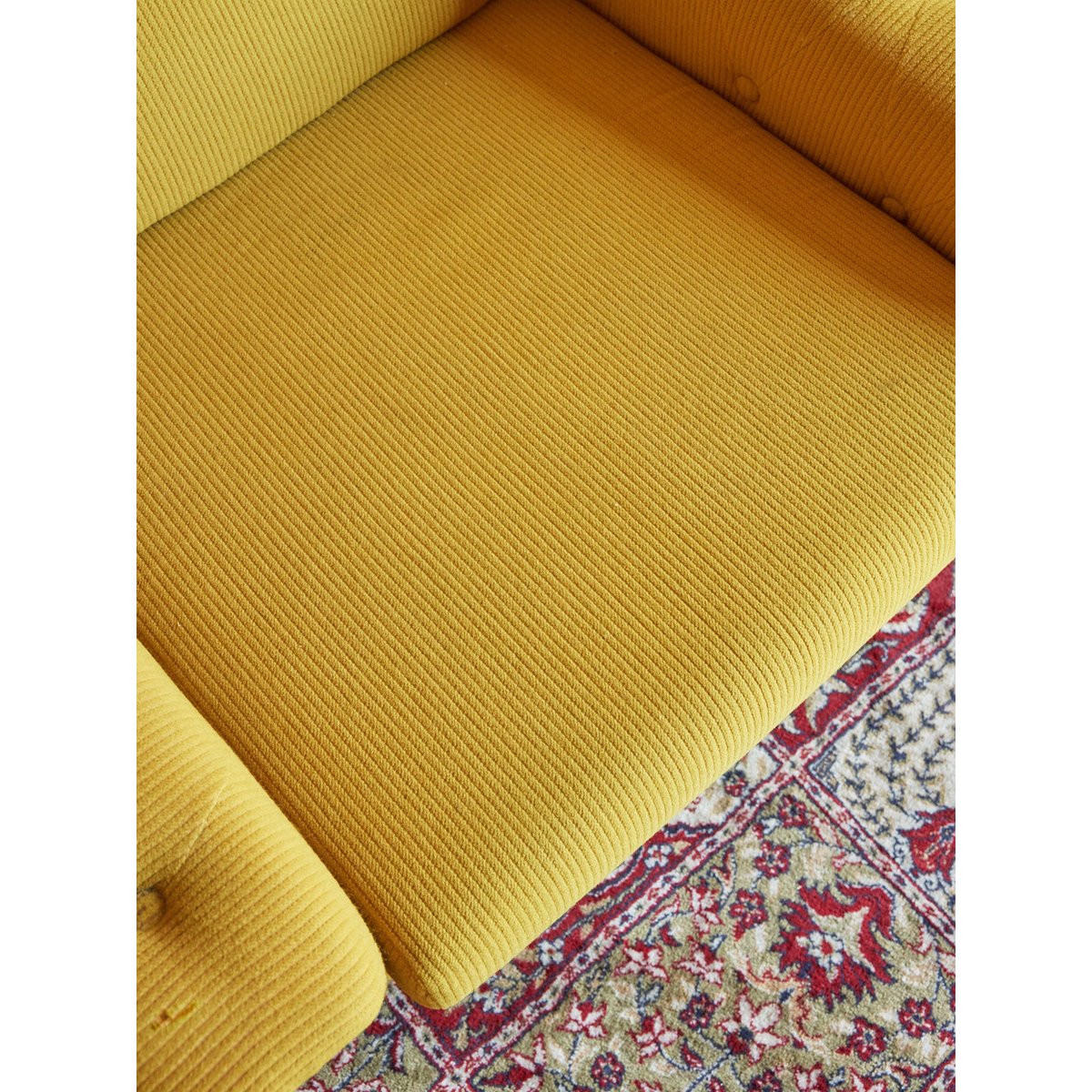 Fauteuil années 70 Jakob N°1259 - Bon état vert, DEBONGOUT