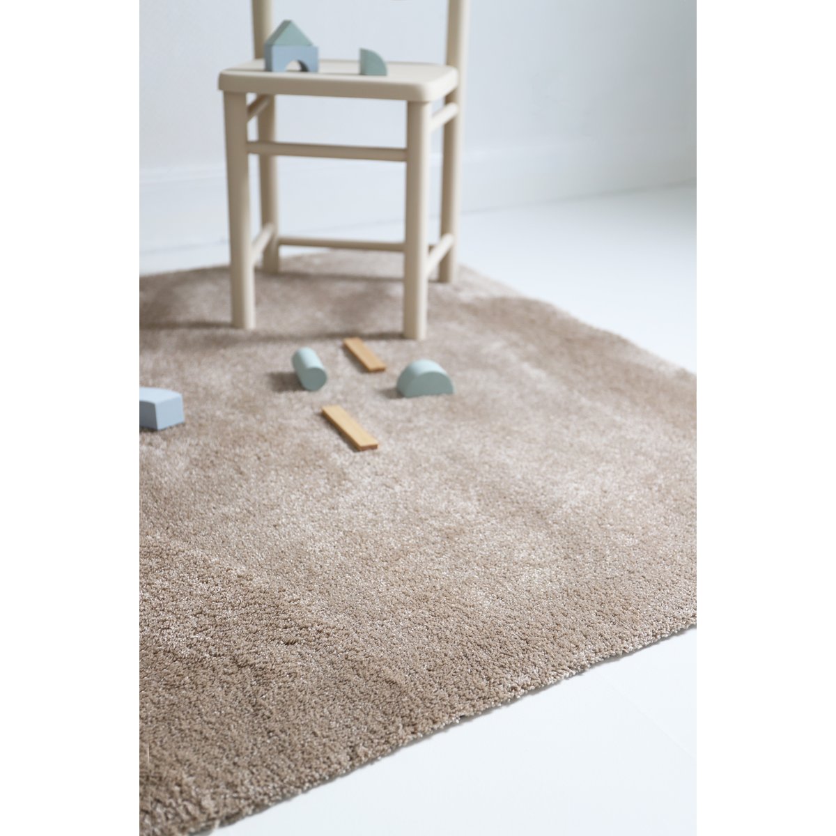 Tapis lavable en machine uni ETICO sable, NATTIOT