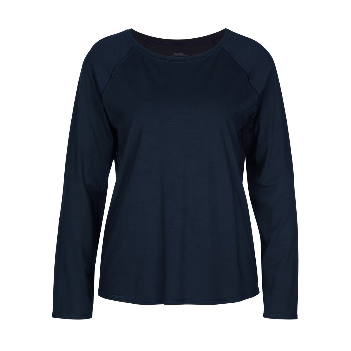 T-shirt à manches longues manches longues Modal DEEPSLEEPWEAR BALANCING bleu lapis foncé, CALIDA