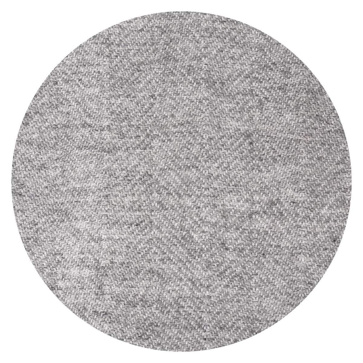 Plaid laine très doux grands chevrons gris, LES JARDINS DE LA COMTESSE