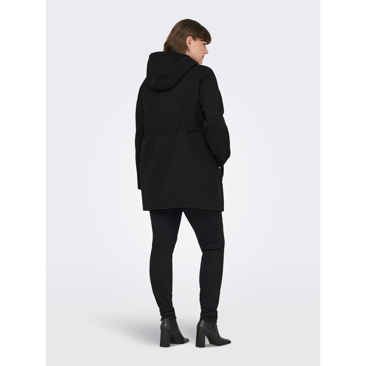 Manteau noire - black, ONLY CARMAKOMA
