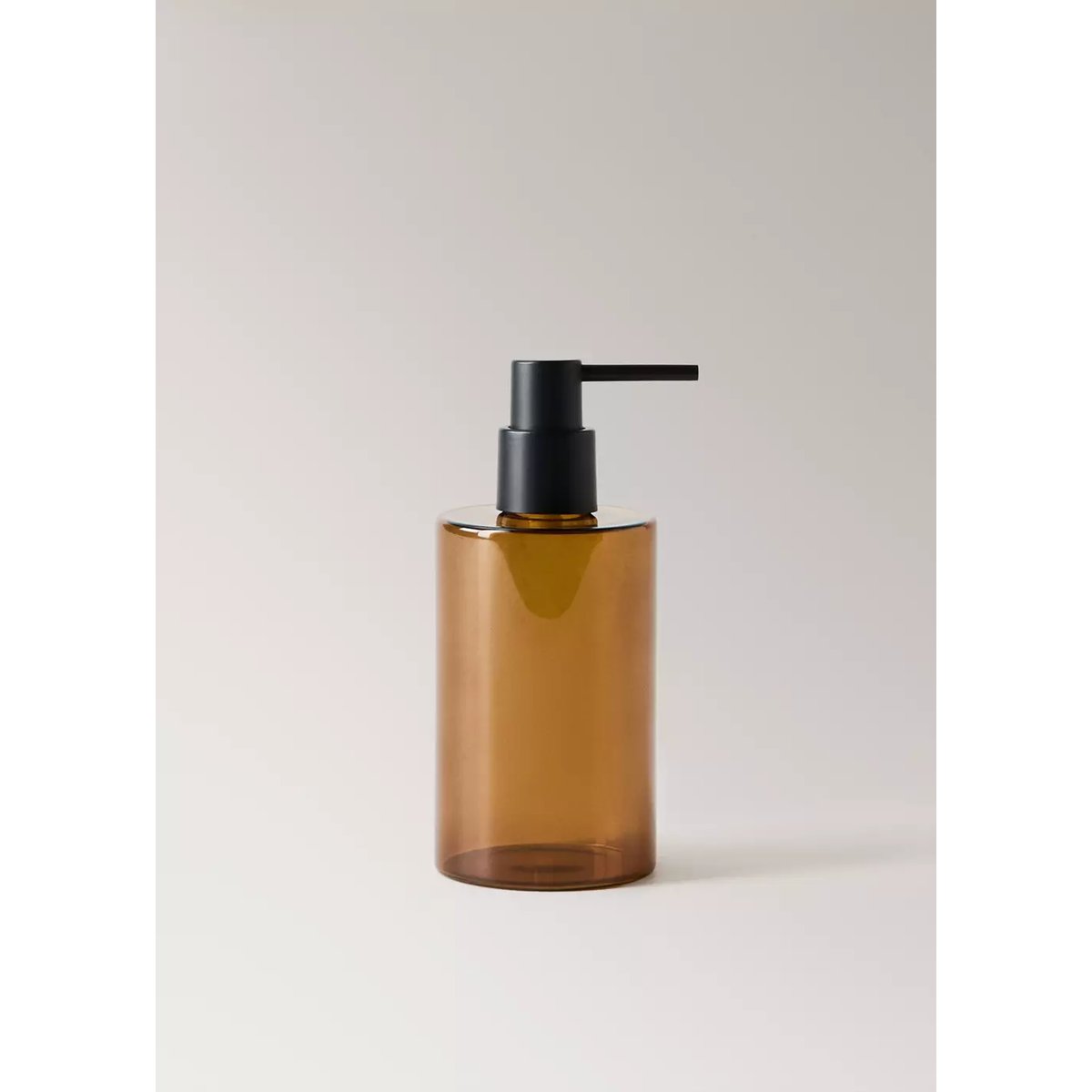 Distributeur de savon borosilicate marron moyen, MANGO HOME