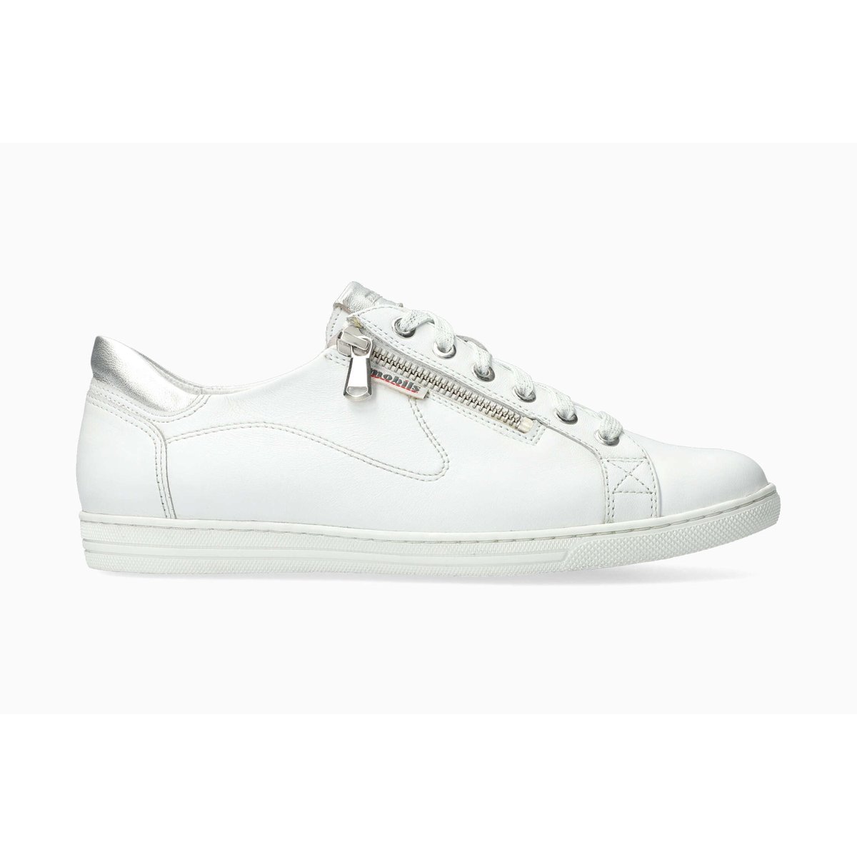 Baskets en cuir HAWAI blanc pur p5146517, MEPHISTO