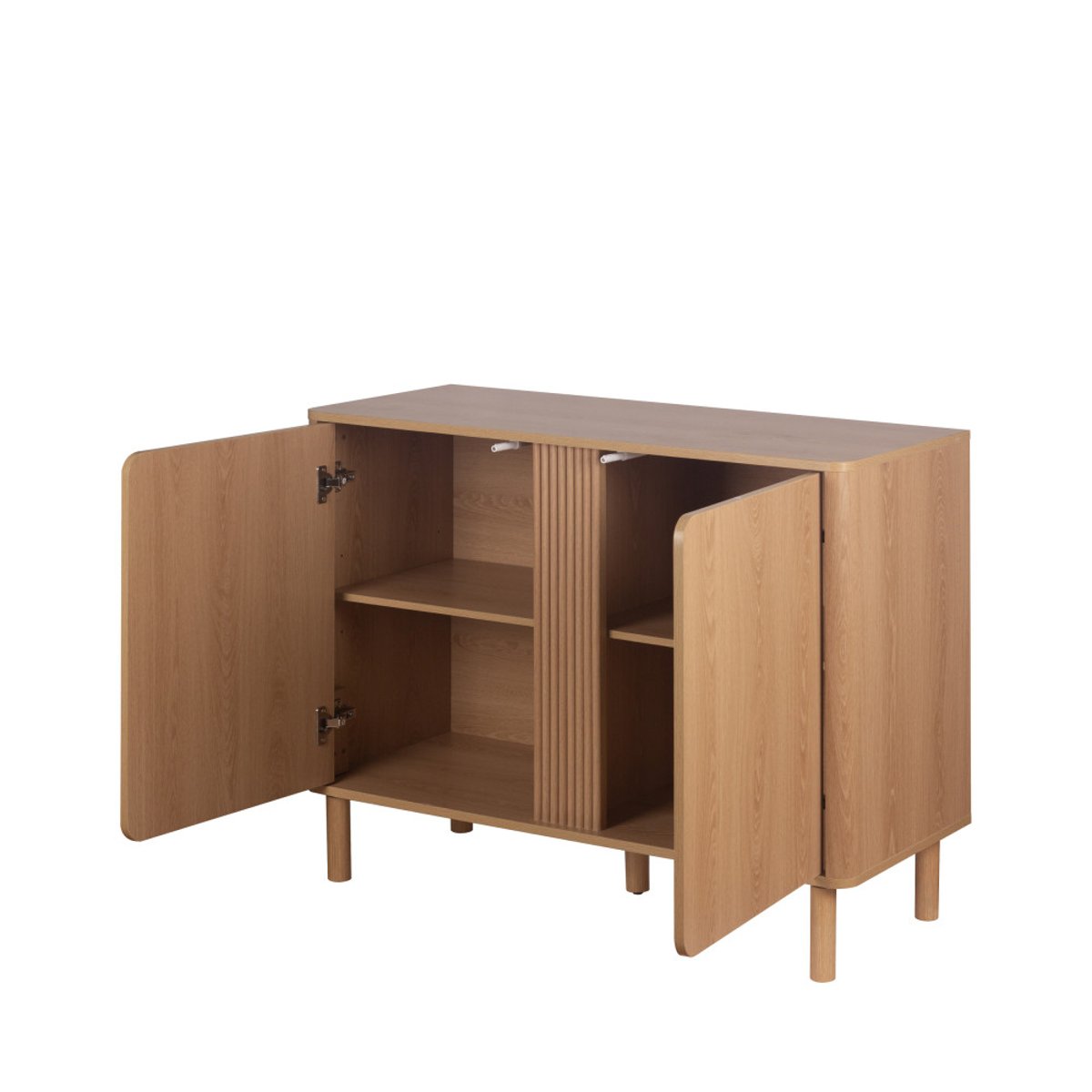 Buffet 2 portes en bois L100cm- NOA bois clair, DRAWER