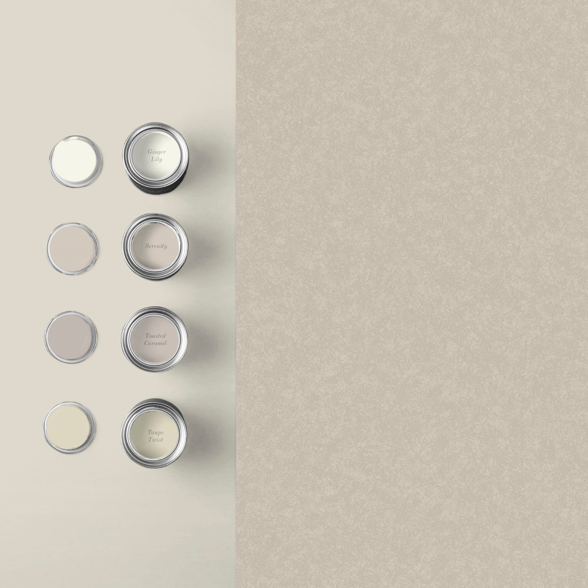 Papier peint Steel Oyster beige, GRAHAM ET BROWN