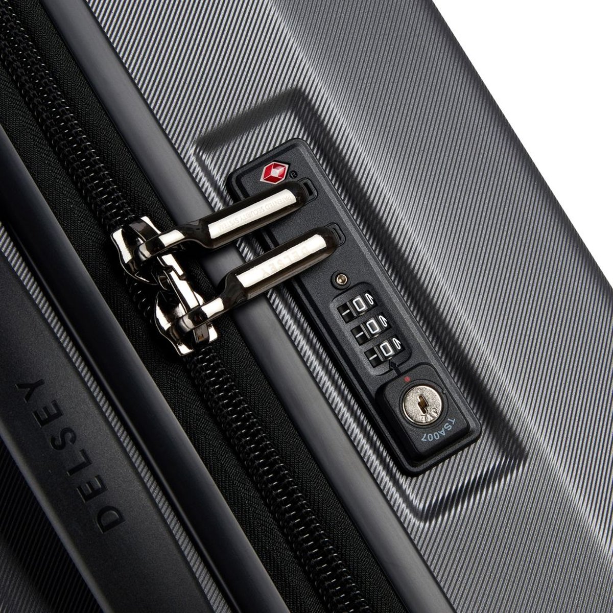 Valise L KARAT 2.0 anthracite, DELSEY PARIS
