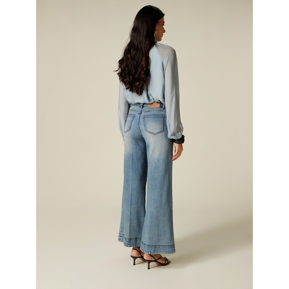 Jean à jambes larges light - blue, OLTRE
