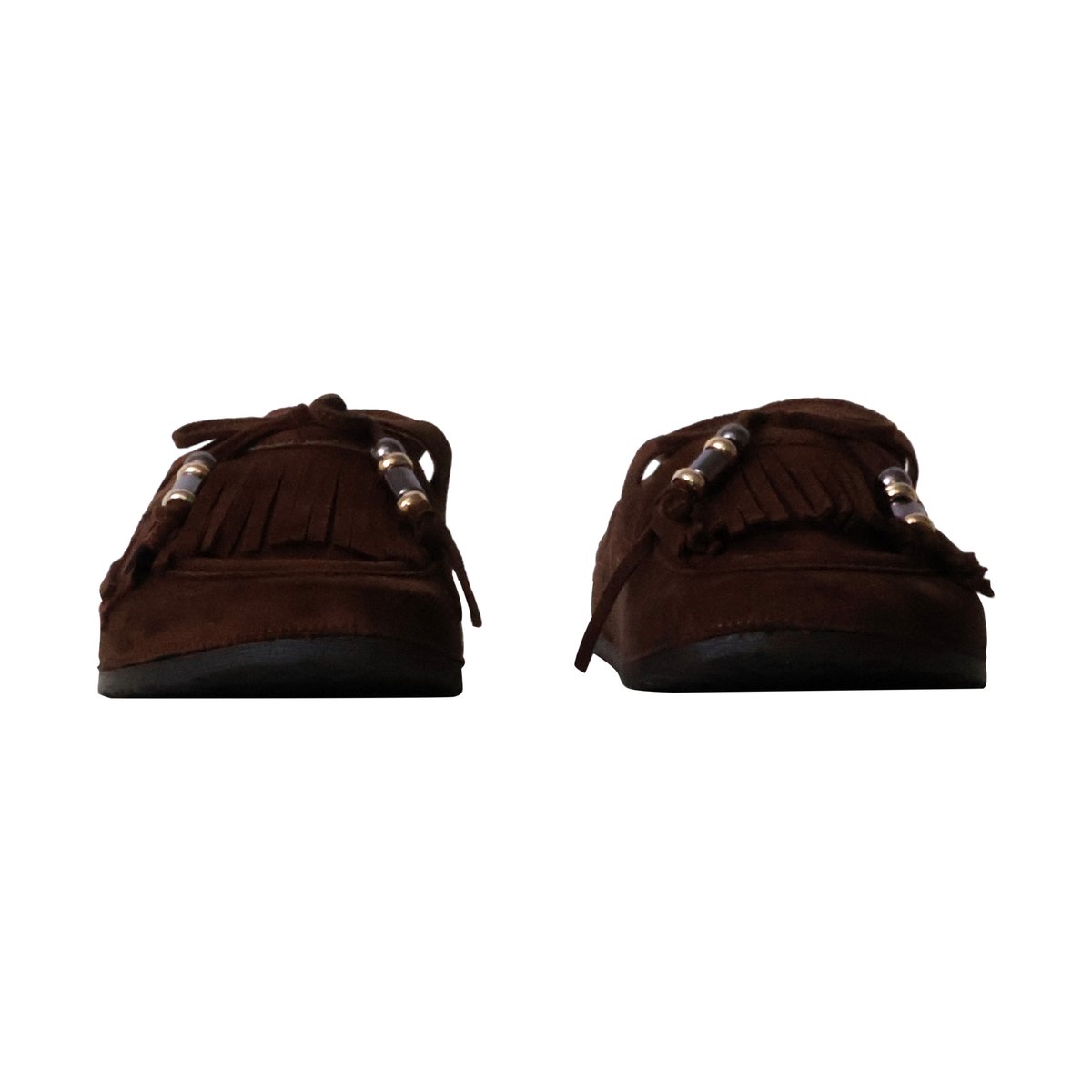 Mules à Enfiler R And Be marron, ENZA NUCCI