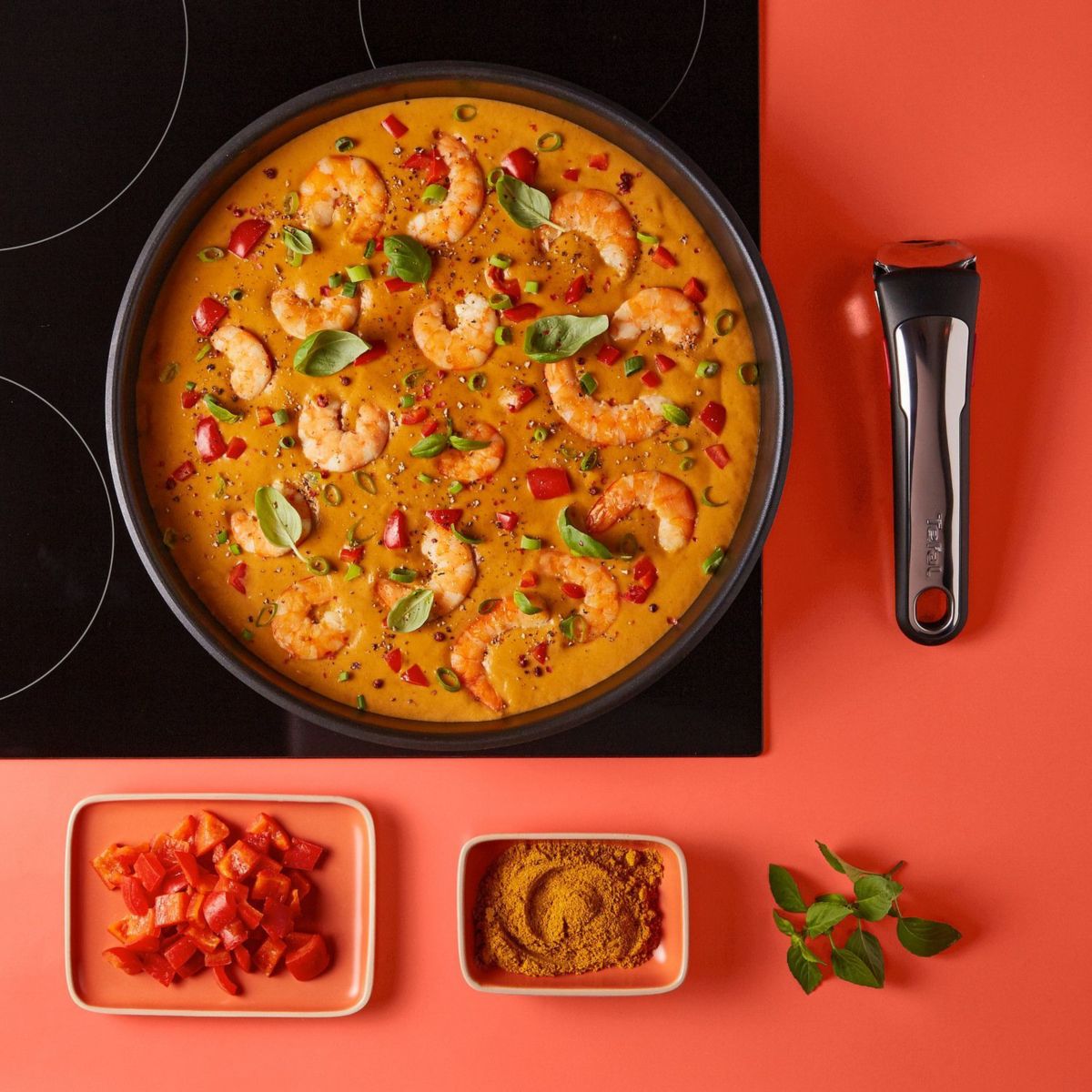 Wok Ingenio Preference L9737702 26cm acier, TEFAL