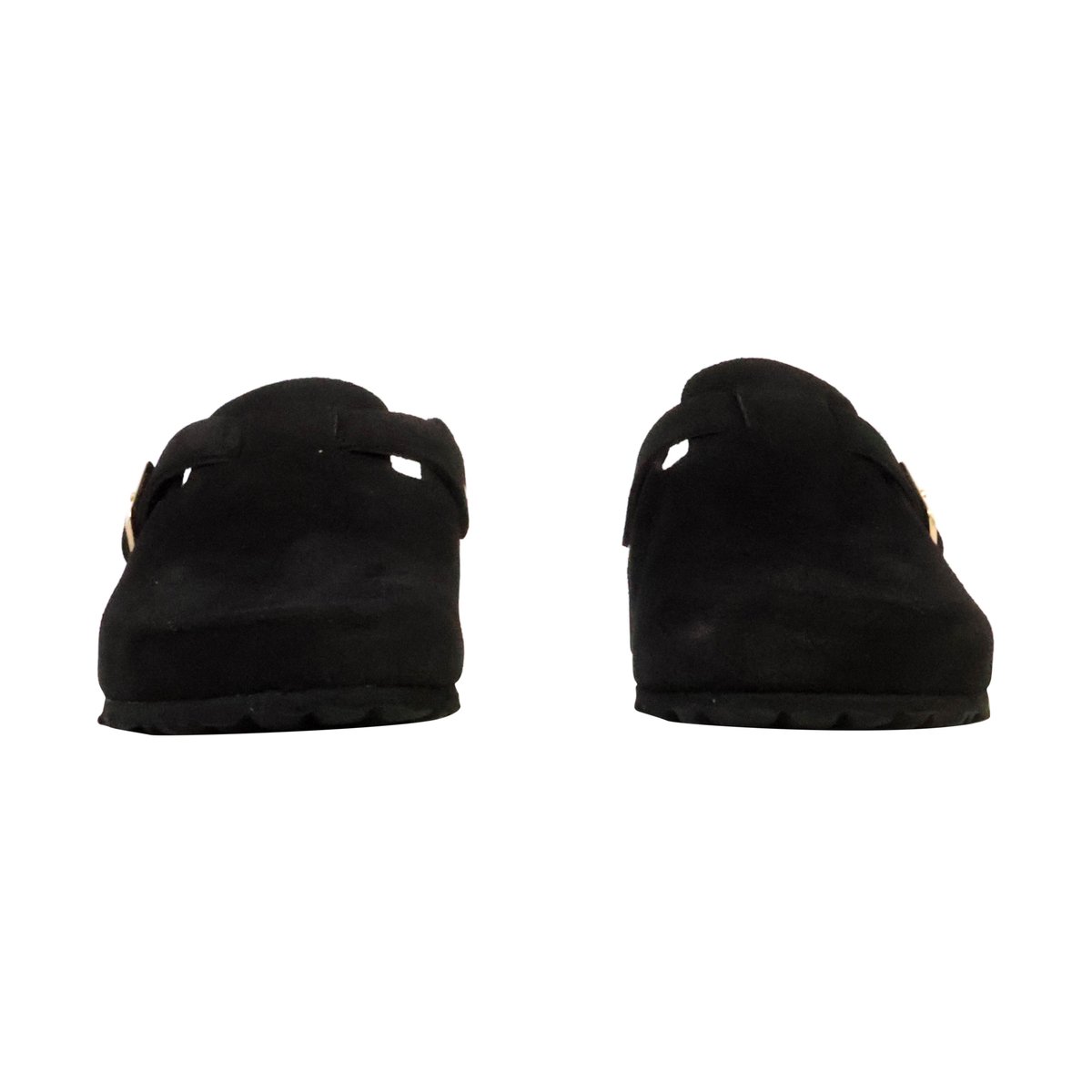 Mules Cuir Noga Boreal Edge noir, THE DIVINE FACTORY