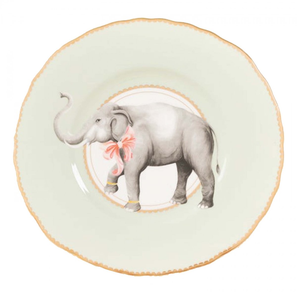 Assiette Elephant multicolore, YVONNE ELLEN