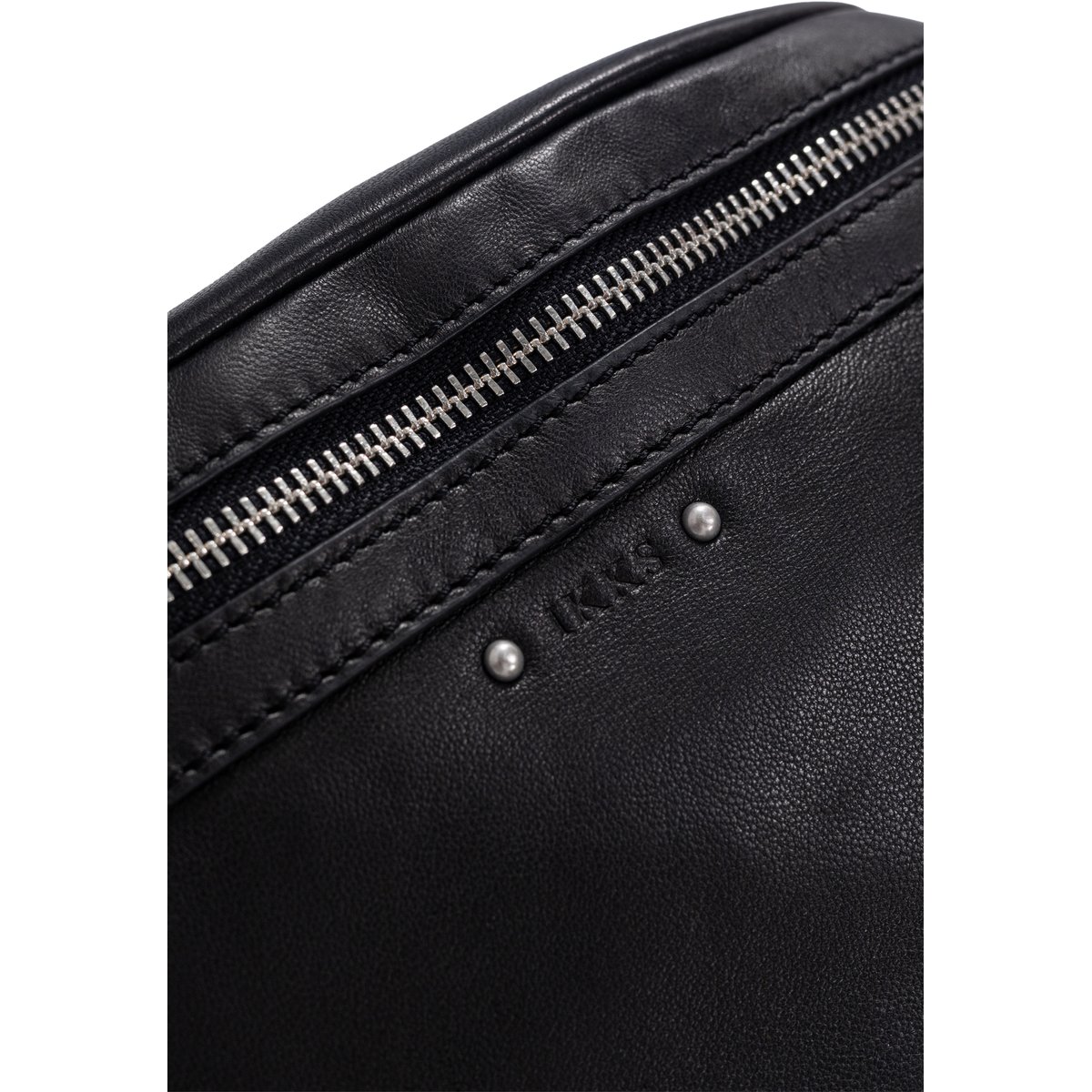 Sac banane cuir 1440 noir, IKKS