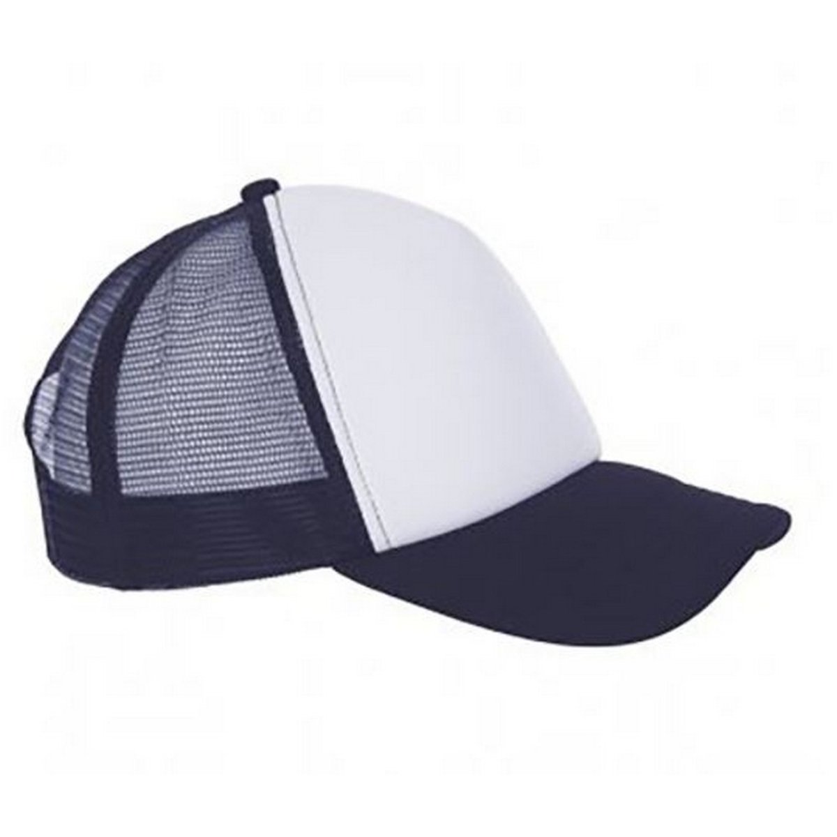Casquette BUBBLE blanc / bleu marine, SOLS