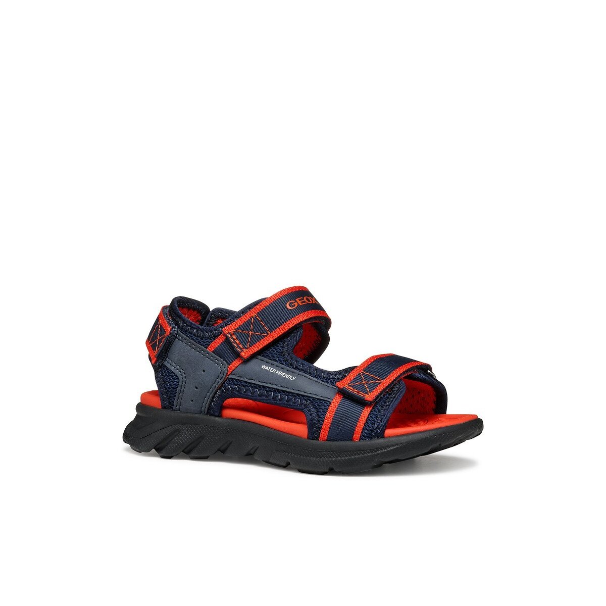 Kids Airadyum Sandals, Water Friendly navy blue/red, GEOX