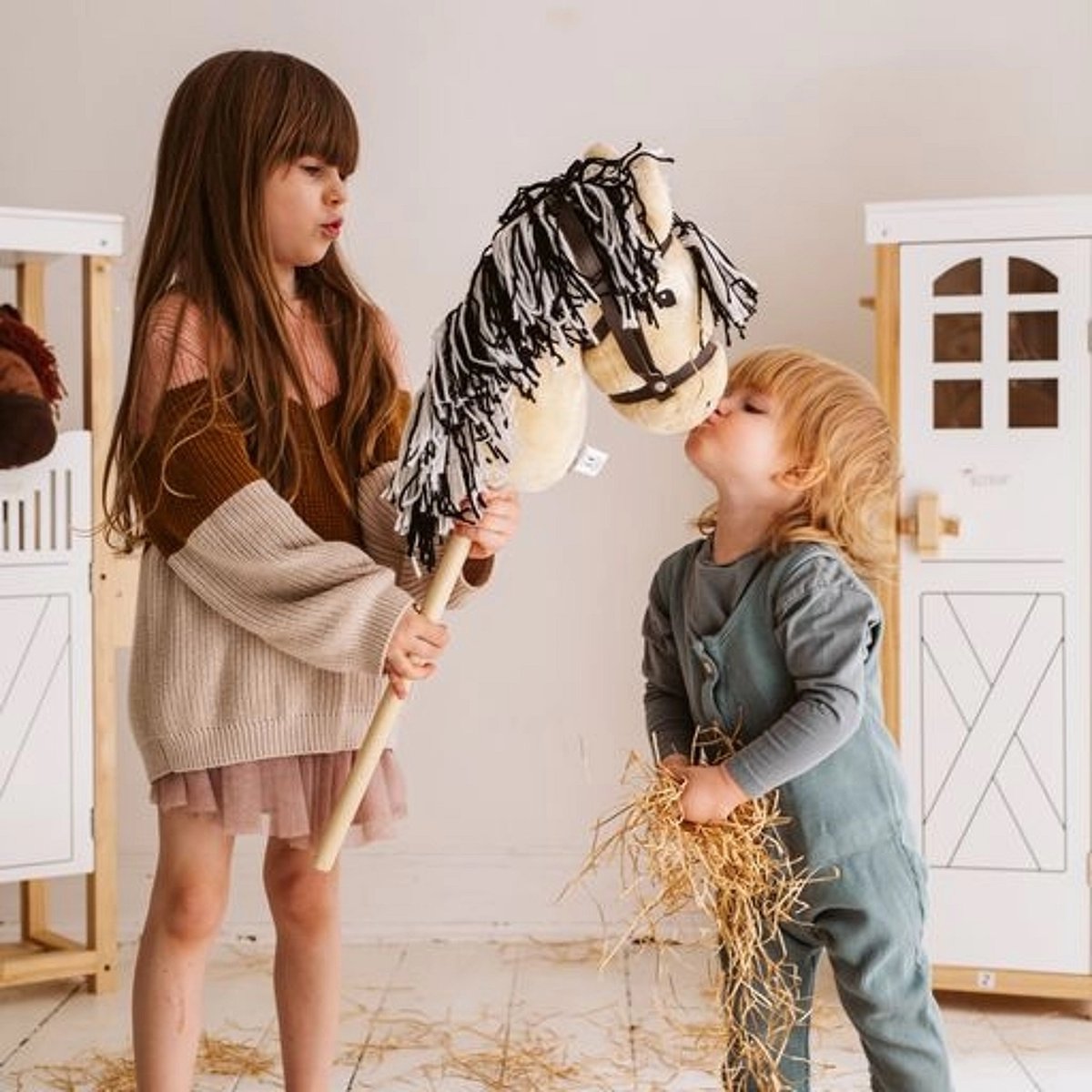 Tête de cheval à chevaucher blond, BYASTRUP