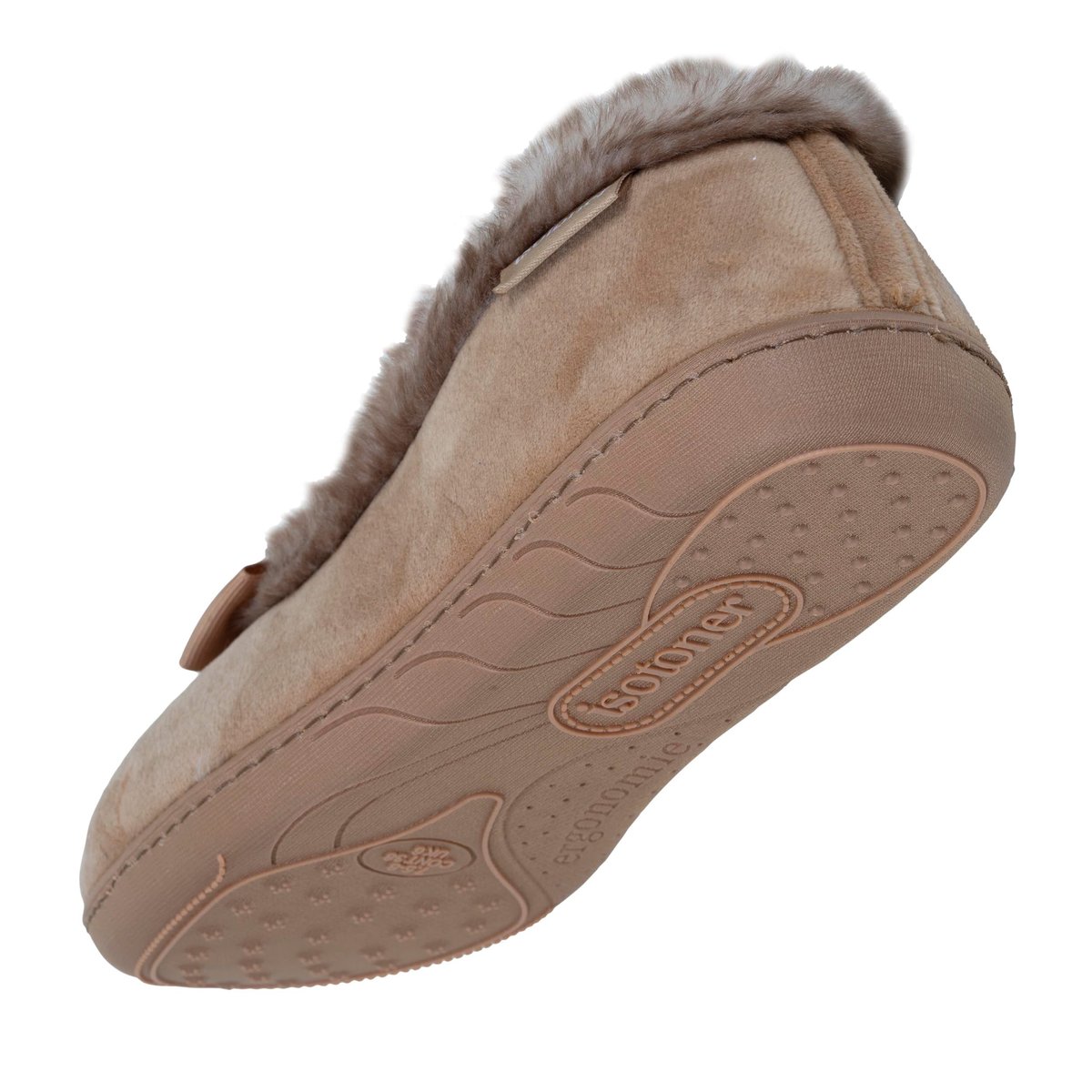 Chaussons Ballerines beige, ISOTONER