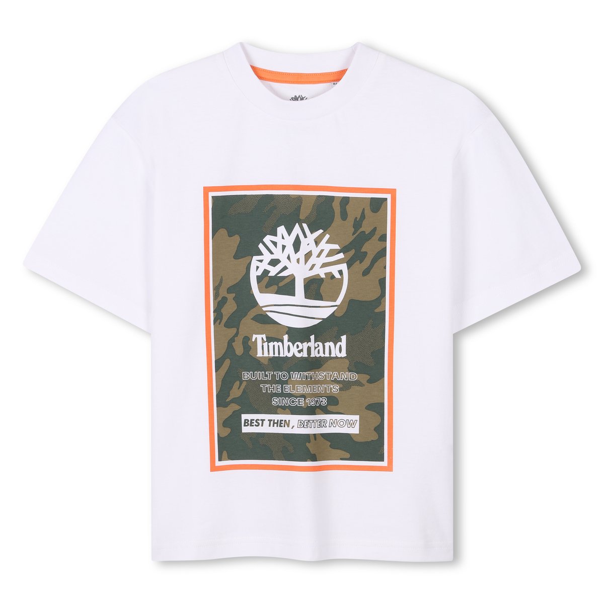 T-shirt ample avec imprimé blanc, TIMBERLAND