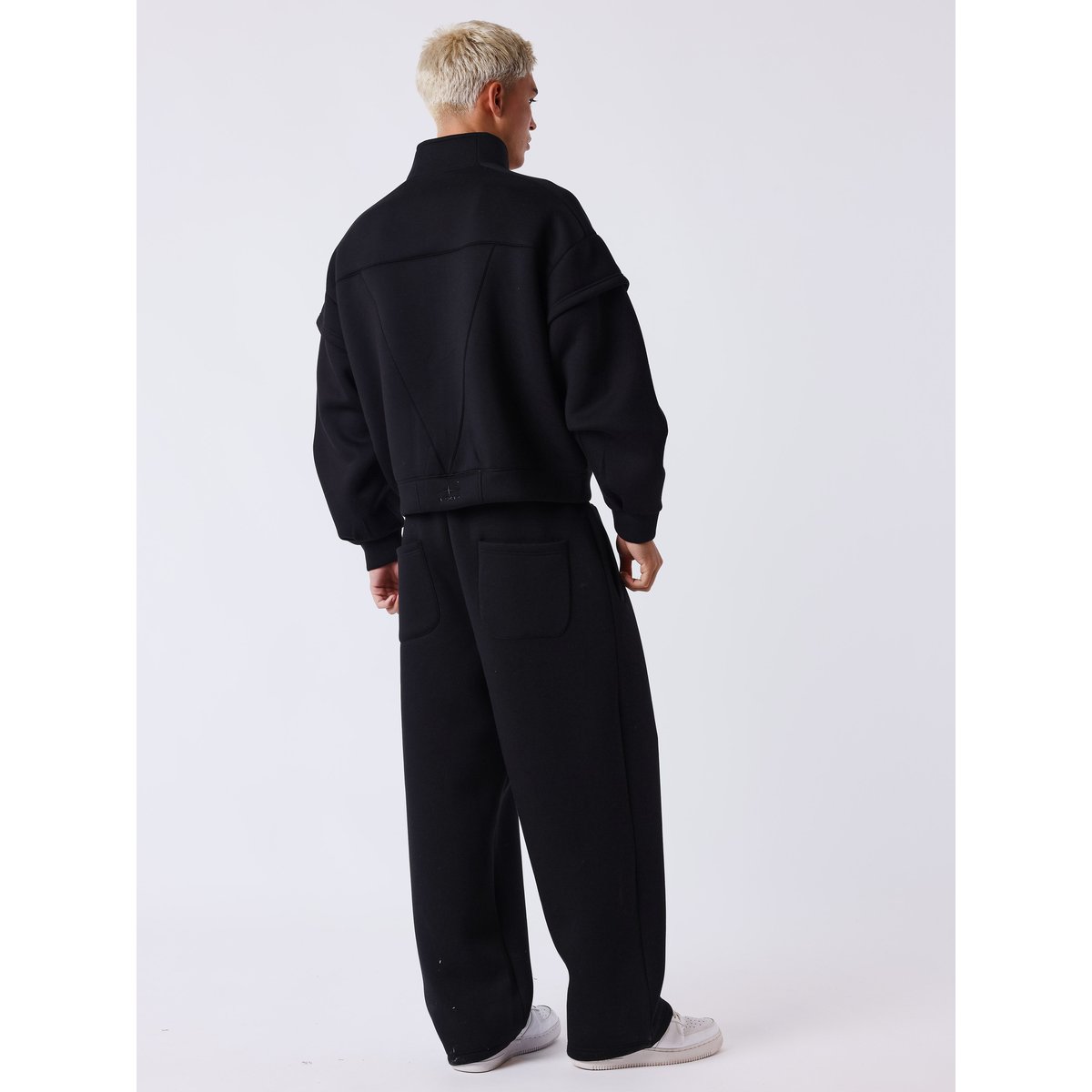 Bas de jogging Comfort Néoprène noir, PROJECT X