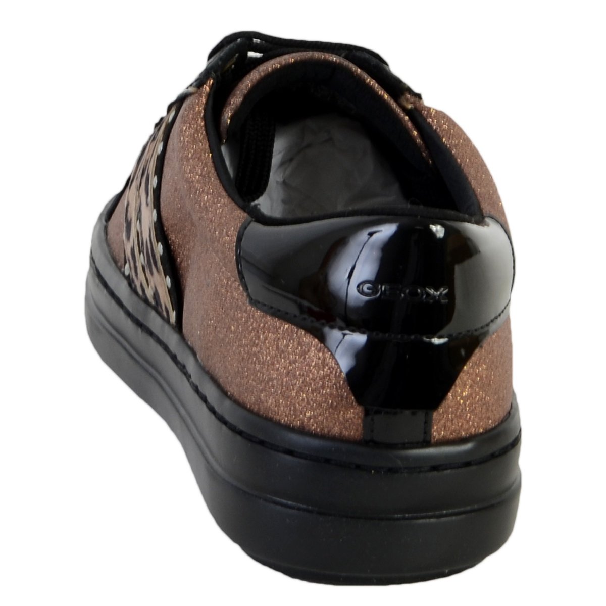 Basket D Pontoise D bronze/tobacco, GEOX