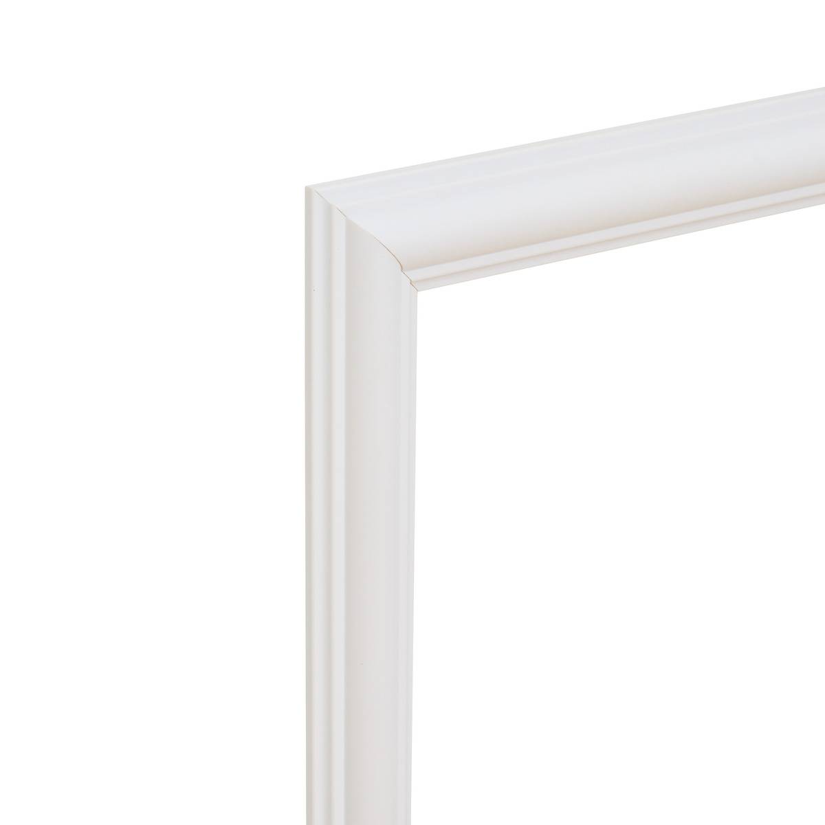 Lot de 4 moulures 50cm ALBER blanc, ATMOSPHERA