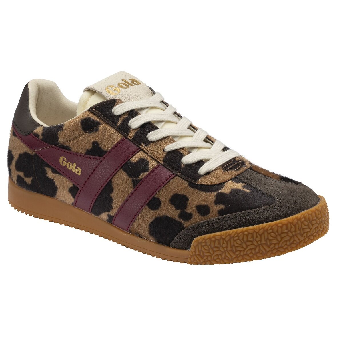 Elan Savanna trainers brown print, GOLA