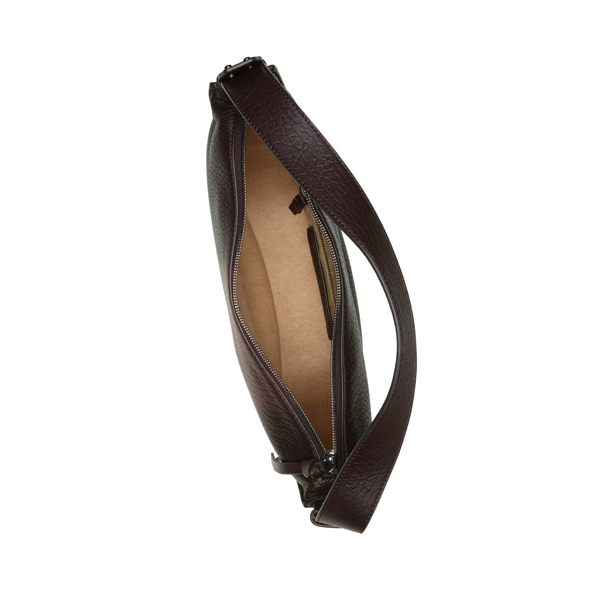 Sac à bandoulière medium en slouchy shape avec fond fixe rouge fonce, MARC O'POLO