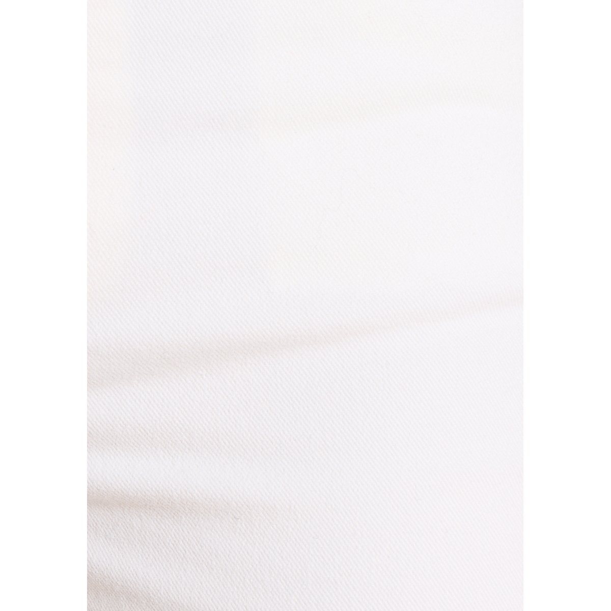 Jean droit 7/8ème en coton biologique blanc, LA FEE MARABOUTEE