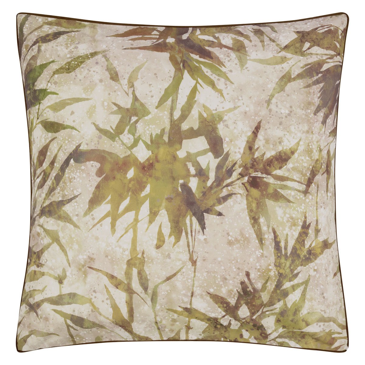 Taie d'oreiller imprimée en percale de coton, JARDIN CHINOIS beige, DESIGNERS GUILD