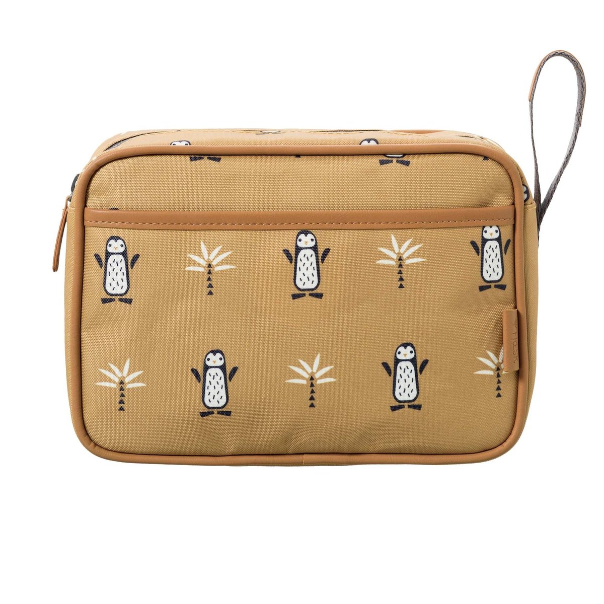 Trousse de toilette bébé Pingouin - Fresk jaune, FRESK