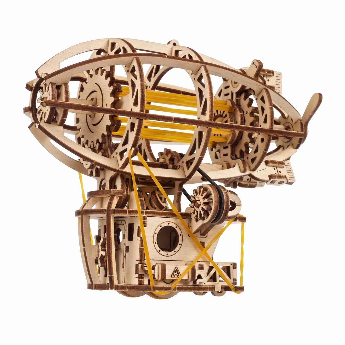 Puzzle 3D Mini Dirigeable Steampunk beige, UGEARS