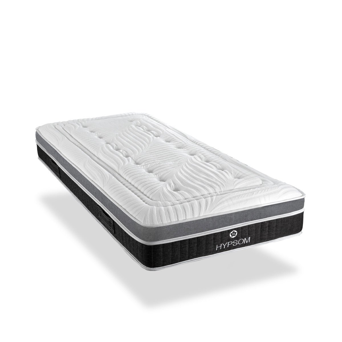 Matelas Mémoire de forme 22 cm ELEGANCE- HYPSOM blanc, BELLECOUR
