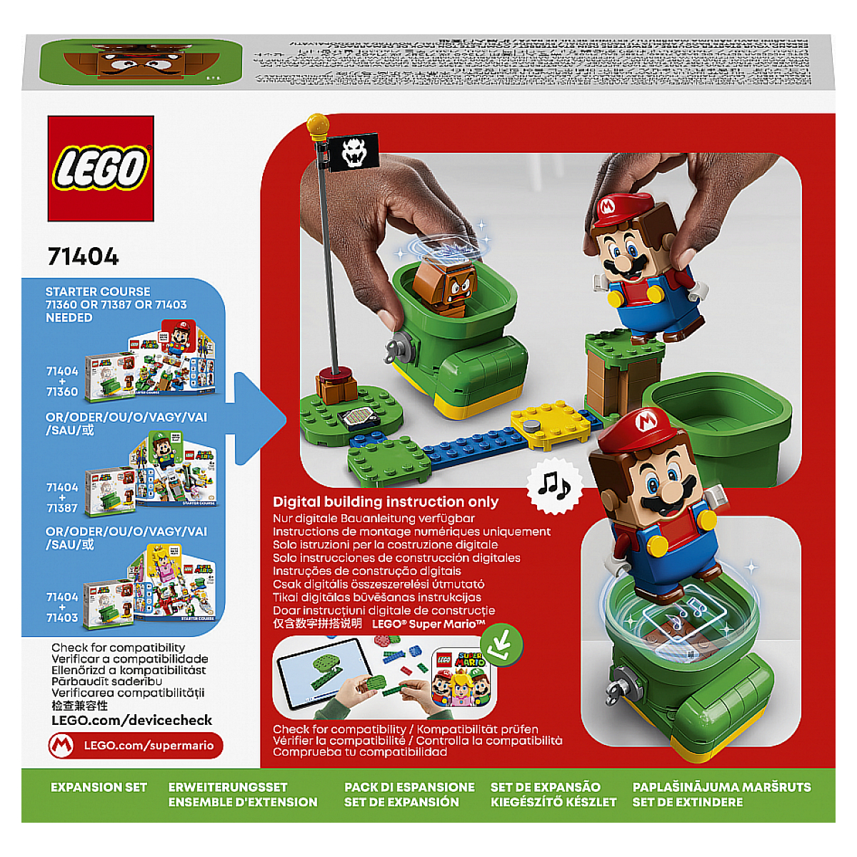 71404 Ensemble dextension la chaussure du goomba couleur unique, LEGO