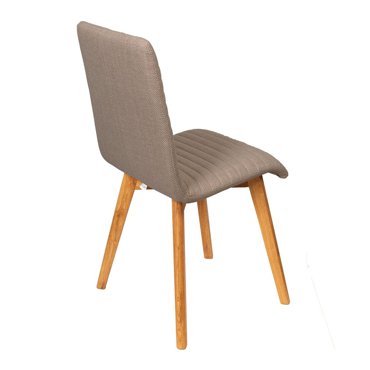 Chaise repas tissu taupe, ZAGO