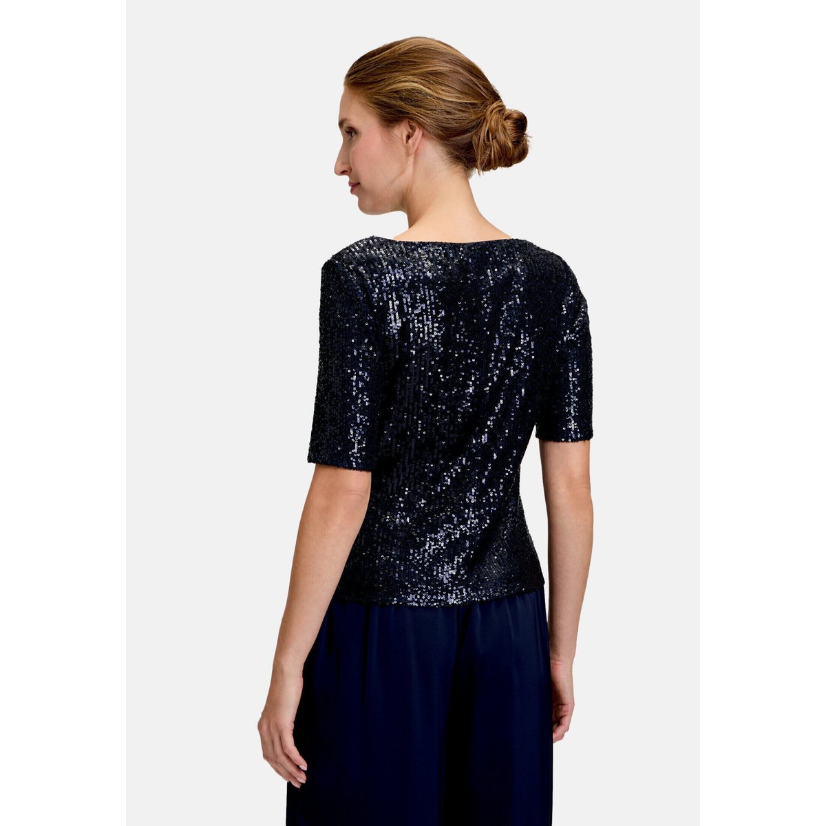 Top à paillettes à effet brillant night sky, VERA MONT