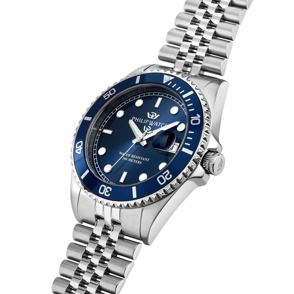 Montre multifonction CARIBE SPORT acier inoxydable, PHILIP WATCH