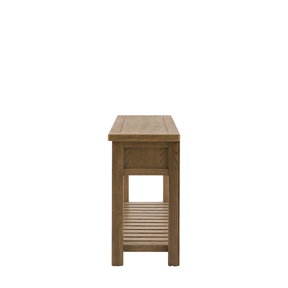 Toledo Oak 2 Drawer Console Table natural oak, SO'HOME