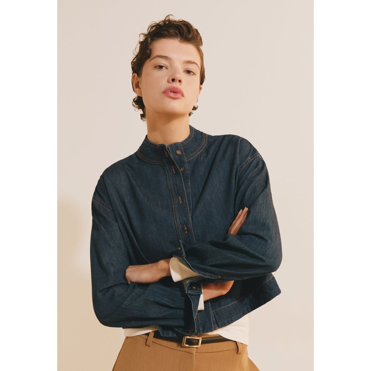 ETAM CHEMISE CLOTHILDE - CHEMISE bleu nuit, ETAM