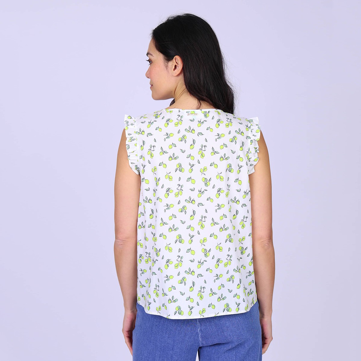 Top citrons Glenda blanc, MISE AU GREEN
