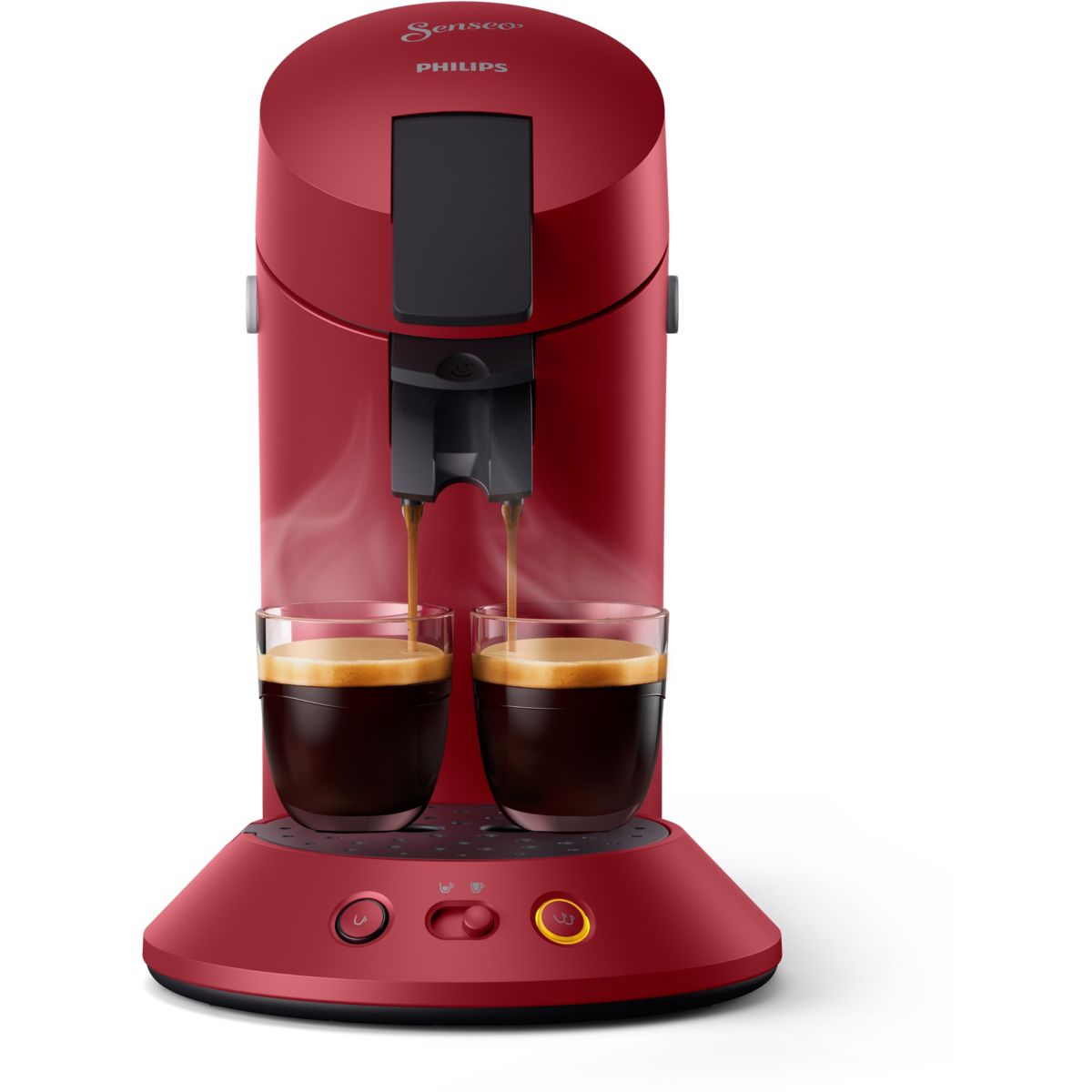 Cafetière À Dosette Senséo Original Plus Csa210/91 rouge, SENSEO